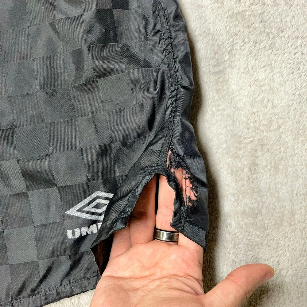 Vintage Umbro Checkered Soccer Shorts 5